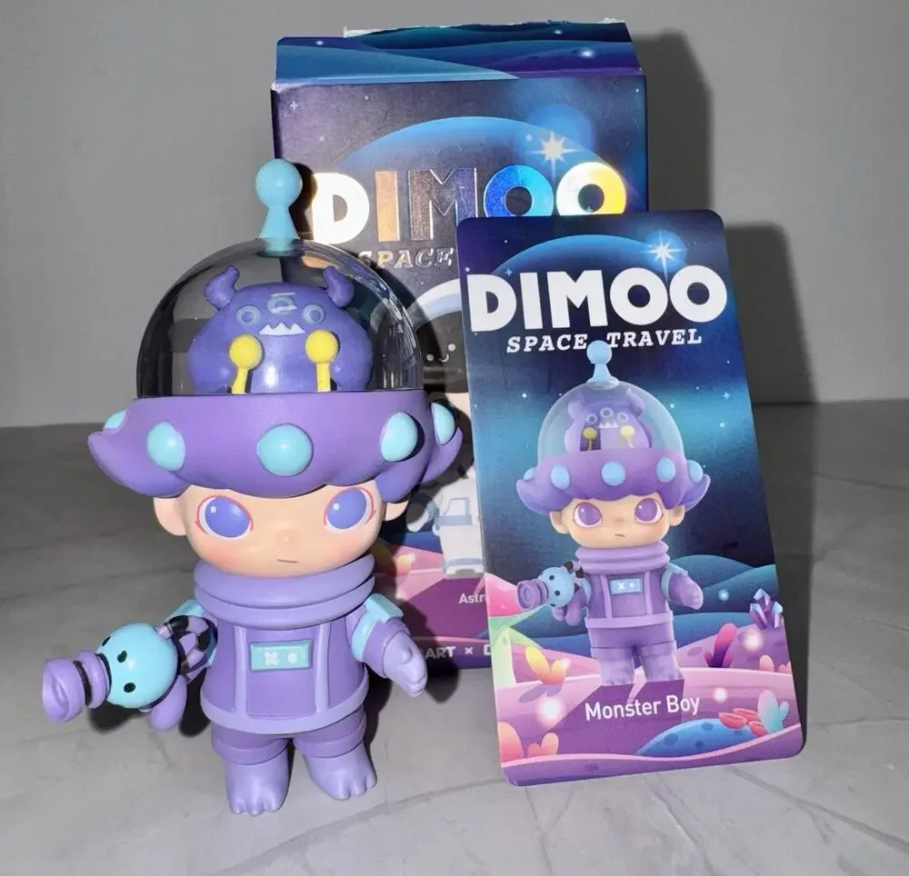 Pop Mart DIMOO WORLD Space Travel Monster Boy Confirmed Figure US Seller
